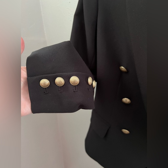 L’Agence Kenzie Blazer In Black Women’s Size 2 New - Picture 9 of 11